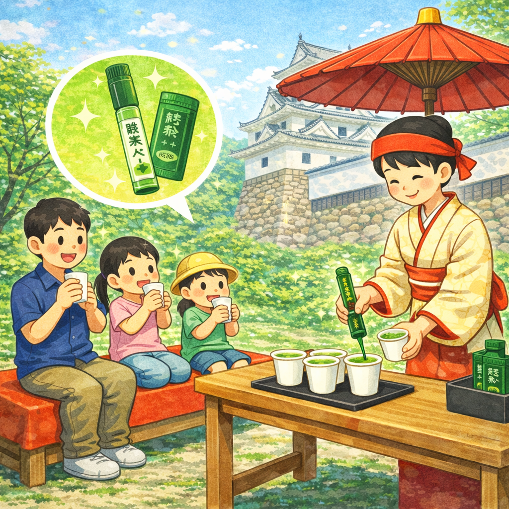 積翠城新緑まつり 新緑で味わうみどりの茶席