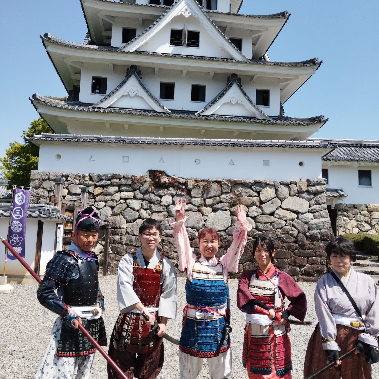 積翠城 新緑まつりイベント「武将さんに会いにこよう！」